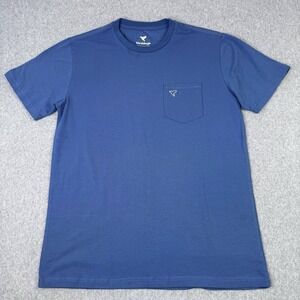 Birddogs‎ Basic Short Sleeve T Shirt Men's Size M Blue Pocket Classic Athleisure